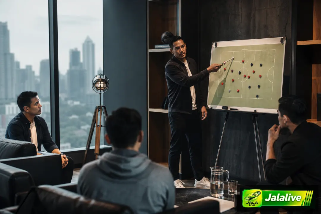 Ilustrasi sepak bola Jalalive